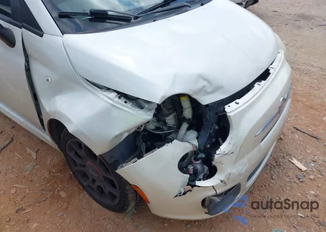 2012 Fiat 500 Sport from USA, damaged, VIN 3C3CFFBR7CT366611